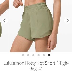 Lululemon Hotty Hot Short